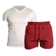 thumbnail image 1 of Paquete 1 Short Deportivo Y Playera Cuello V Dry Fit Hombre, 1 of 8
