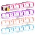 thumbnail image 1 of Neceser TISRATOK, PVC transparente, 24 unidades, multicolor, tamaño mediano, 1 of 6