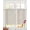 Brown, variant on Boho Ethnic Sheer Curtains 45 Inch Length 2 Panels Set for Living Room/Bedroom, Aztec Bohemian Vintage Geometric Brown Rustic Kitchen Curtains Grommet Semi-Sheer Curtains Window Treatments 42"x45"x2