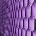 thumbnail image 1 of Ahgly Company Indoor Square Patterned Heliotrope Purple Area Rugs, 4' Square, 1 of 6