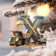 thumbnail image 4 of 26 Letters Building Vehicle Christmas Decorations Christmas Tree Pendants, 4 of 5
