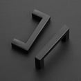 thumbnail image 2 of 15 Pack 3 Inch Kitchen Square Cabinet Handles Matte Black Cabinet Pulls Black Drawer Pulls Kitchen Cabinet Hardware Kitchen Handles, 2 of 8