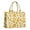 White Yellow Sunflower, variant on Large Capacity Tote Bag,Leopard Sunflower Pattern Handbag Fashion Luxury Tote Bag,15.7"x13"x 5.1" Inches,Laptop Compatible