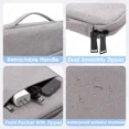 thumbnail image 4 of Laptop Handbag Case for DELL 13.3" 14" 15.6" 16" Waterproof zipper Portable Shockproof Notebook Bag Cover for DELL 12.5" Black DELL Laptop 12.5inch, 4 of 6