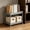 2-Tier, variant on LiUMX Freestanding Plastic Storage Shelf, 4 Layer Multipurpose Organizer Rack, Gray Indoor Household Shelving for Kitchen Bedroom Office Space Saving