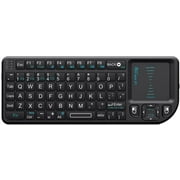 RIITEK Rii 2.4G Mini Wireless Keyboard with Touchpad Mouse,Lightweight Portable Wireless Keyboard Controller with USB Receiver Remote Control for Windows/ Mac/ Android/ PC/Tablets/ TV/Xbox/ PS3. X1