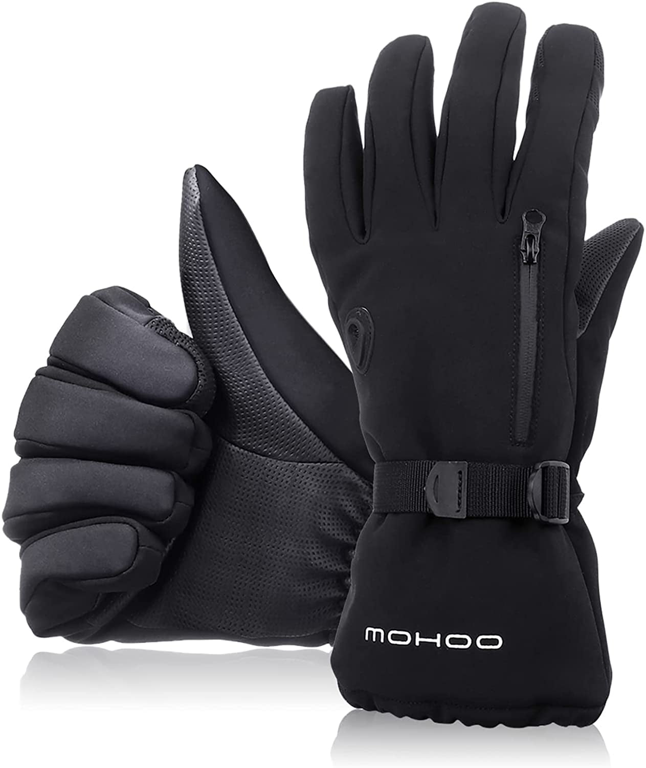 Womens Mens Waterproof Ski Gloves Snowboarding 3M Thinsulate Winter Gloves USA 