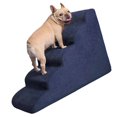 thumbnail image 3 of High Dog Stairs For High Beds 5-Step Dog Steps For Small Dogs And Cats Curved Pet Stairs For High Bed Climbing Non-Slip Balanced Pet Step Indoor Stairs For Small Pets Older Dogs, 3 of 6