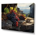 thumbnail image 2 of Designart "Sculptural Vinescape Scenic Beauty" Vineyard Canvas Wall Art, 2 of 5
