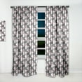 thumbnail image 2 of Designart Mid-Century Sheer Curtain, 2 of 5