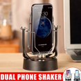 thumbnail image 3 of Double Phone Swing Device Automatic Shake Wiggler Step Earning Mobile Phone Holder, 3 of 8