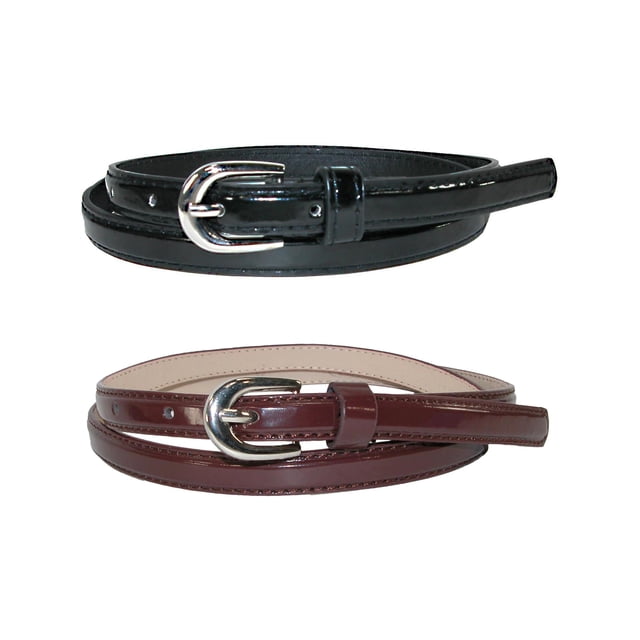 CTM® Ceinture Mince pour Robe (Lot de 2 Couleurs) (pour Femmes)