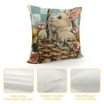 thumbnail image 4 of Nawypu  Easter Pillow Covers 18x18 Easter Decorations for Farmhouse Spring Home Decor Easter Decorative Throw Pillows Buffalo Plaid Gnome Rabbit Bunny Eggs Throw Pillow Cover(18 * 18), 4 of 5