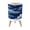 Color 2, variant on Small Trash Can with Lid Neon Mushrooms Psychedelic Dark 1.8 Gallon Dog Proof Trash Can Round Garbage Can Waste Bin Wastebasket for Bathroom Bedroom Living Room