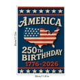 thumbnail image 3 of USA 250th Anniversary Garden Flag – 12x18 Inch Outdoor Banner with Sleeve, Patriotic Yard Decoration for Independence Day & Celebrations, 3 of 5