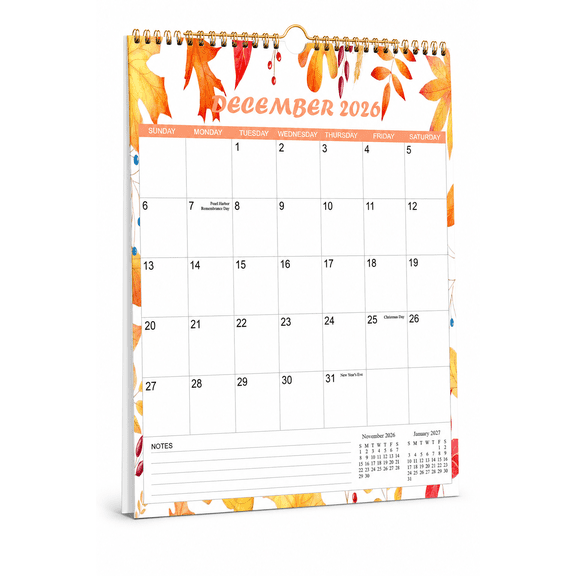 2026-2027 Wall Calendar - 15 Monthly Calendar from April 2026 to June 2027 with Seasonal Designs, 11.5 x 14.5 Inches