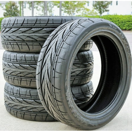 Set of 4 (FOUR) Forceum Hexa-R 245/40R18 ZR 97Y XL A/S High Performance All Season Tires Fits: 2006-16 Mercedes-Benz E350 4Matic, 2016-22 Subaru Impreza Base