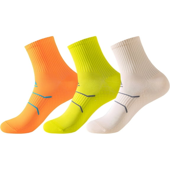 TELOLY 3Pairs Mens Ankle Socks9-13Mens Ankle Socks Size 9-11 Men's Socks ,Colormixing1