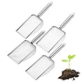 thumbnail image 1 of Uxcell Lot de 4 Tamis de Jardinage, 2.5/3.3/4/6 mm Tamis à Compost de Sol en Acier Inoxydable avec Poignée Ronde en Acier Inoxydable [Ton Argent], 1 of 6