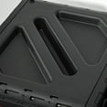 thumbnail image 3 of CoSoTower Dual Chamber Compost Tumbler Bin, Outdoor Tumbling Composter with 24 Ventilation Openings and Steel Legs, 34.5 Gallon, 3 of 5
