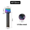 thumbnail image 2 of Bicycle Stem Bolts - M5 x 20mm Disc Brake Caliper Bolts, 2 of 5