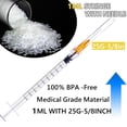 thumbnail image 2 of Utensilios de laboratorio Sirulken, 1 ml, 25 g, 0,5 cm, esterilizados, paquete de 50, 2 of 5