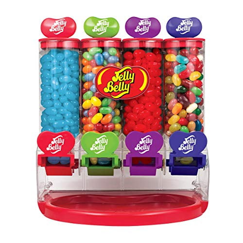 Jelly Belly My Favorites Jelly Bean Dispenser - 4 Tubes for Mixes or Single Flavors
