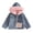 Blue, variant on Mnyotv Girls Hooded Fleece-Lined Denim Jackets Outwear Long Sleeve Plush Coats Fall Winter Clothes for Little Girl Size 12-18 Months