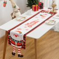 thumbnail image 1 of Queilt Christmas Decorations Outdoor, Christmas Table Flags, Kitchen, Living Room, Table Decorations, Home Party Decorations, Santa Claus Party Decorations, 13 x 72 Inches, 1 of 5