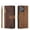 Brown, variant on for iPhone 12 Pro / 12 Case Wallet with Card Slot Premium Soft PU Leather Zipper Flip Folio Wallet with Wrist Strap Kickstand Protective for iPhone 12 Pro / 12 6.1 inch Wallet Case - Brown