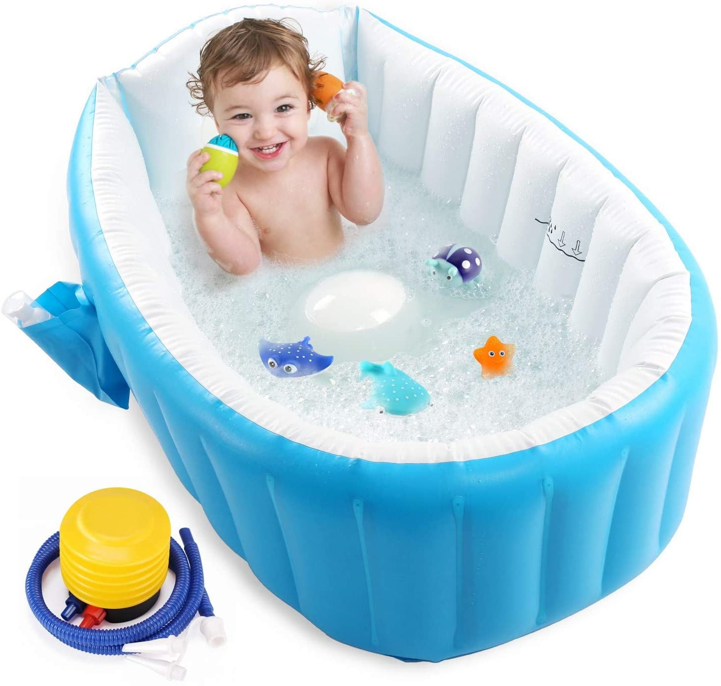 Baby Inflatable Bathtub Portable, Mini Bathtubs For Favors