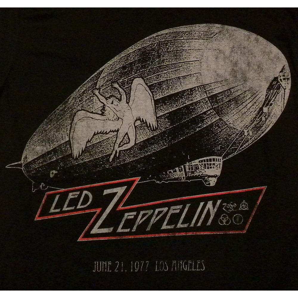 led zeppelin t shirt walmart