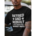 thumbnail image 2 of Camisetas vintage de manga corta para hombre, retiradas y reconstruidas, cuello redondo, Star Line, color negro-S, 2 of 8