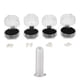 thumbnail image 3 of Dentaduras Postizas Para Cosplay, Dientes Postizos, Peso Ligero, 4 Pares Con Adhesivo De Bolitas Para Dientes Para Fiestas, 3 of 7