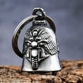 thumbnail image 1 of Campana De Decoración De Motocicleta, Superficies Alisadas Campana De Moto A Prueba De Herrumbre Estilo Vintage De Moda Para Collar, 1 of 7