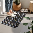 thumbnail image 4 of Black Cartoon Colorful Unicorn Pattern Door Rugs,Washable Non Slip Door Mats Indoor,Decorative Door Mats,Entry Mat Indoor for Entrance,Bedroom,Kitchen,Bathroom,16"x24", 4 of 6
