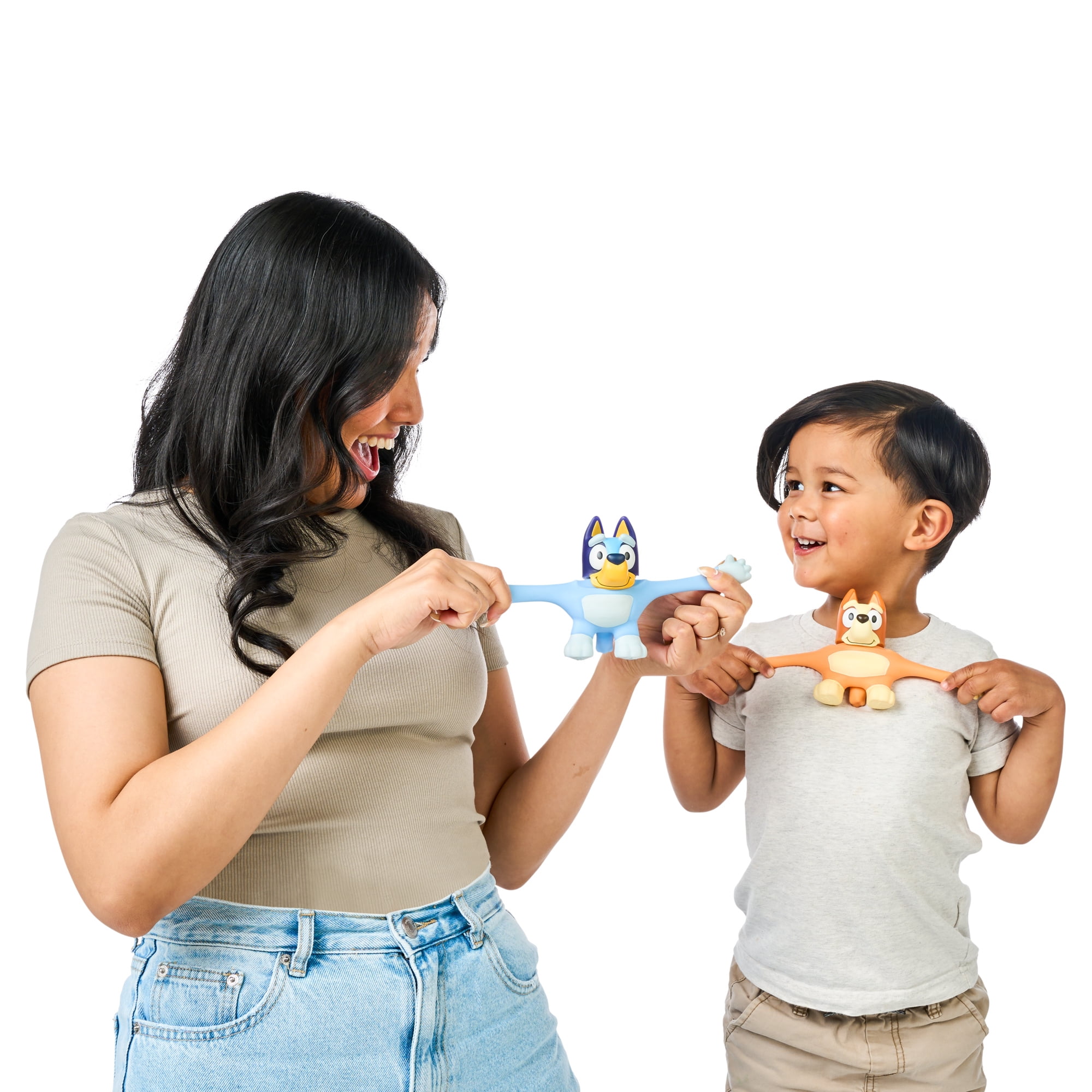 Bluey, Stretchy Bluey, Stretch Her Up To 3 Times Her Size, Ages 3+, Toddler Toys