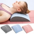 thumbnail image 2 of HJQEQVD Waist Massage Yoga Stretching Back and Lumbar Spine EVA for for Teens Men Women Elderly people Health Body Outdoors Camping Grey, 2 of 8