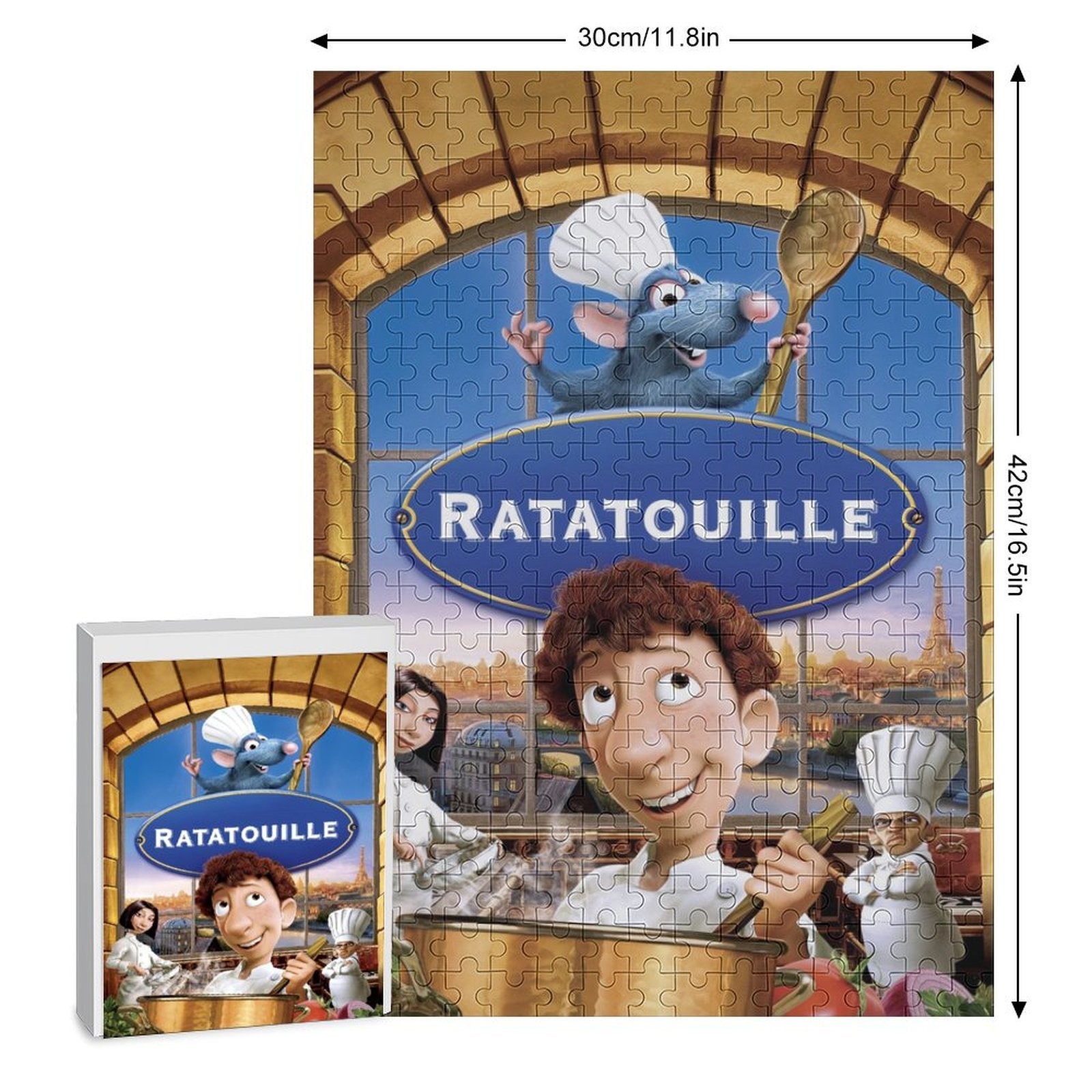 Ratatouille Jigsaw Puzzle 35-1000 Pieces Movie Fan Gift Birthday Holiday Home Decor
