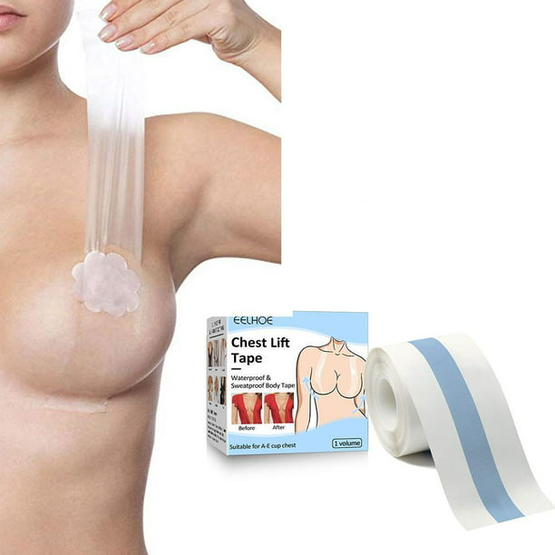 Breast Lift Tape Waterproof for A-E Cup Big Breast Push Up
