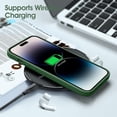 thumbnail image 6 of Liquid Silicone Case for iPhone 14 Pro Max (6.7''), [Scratch-Resistant, Anti-Fingerprint, Shockproof] Protective Slim Phone Case, 4-Layer Cover with Microfiber Lining, Silky-Soft Touch, Green, 6 of 14