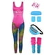 thumbnail image 3 of Conjunto de 8 leggings de los años 80 y 90 para mujer adulta, disfraz retro de Cosplay, ropa deportiva para Halloween, diadema, traje de carnaval, 3 of 5