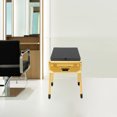 thumbnail image 5 of Portable Barber Case Professional Barber Station with Adjustable Height 18.11-31.5in TSA Lock Hair Stylist Toolbox for Barbershop - Rolling Organizer Case for Barbers (Gold), 5 of 10