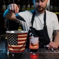 thumbnail image 4 of Iron Ice Bucket, Retro Beer Beverage Ice Bucket, Champagne Ice Bucket, Round Ice Bucket Wine Bucket for Home Bars, Pubs, Clubs, Restaurants, BBQs and Picnics, 4 of 7