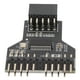 thumbnail image 4 of Divisor USB de 9 pines, divisor USB de 9 pines, cabezal USB de doble pin, divisor de cabezal PCIe de 9 pines de alta capacidad, 4 of 9