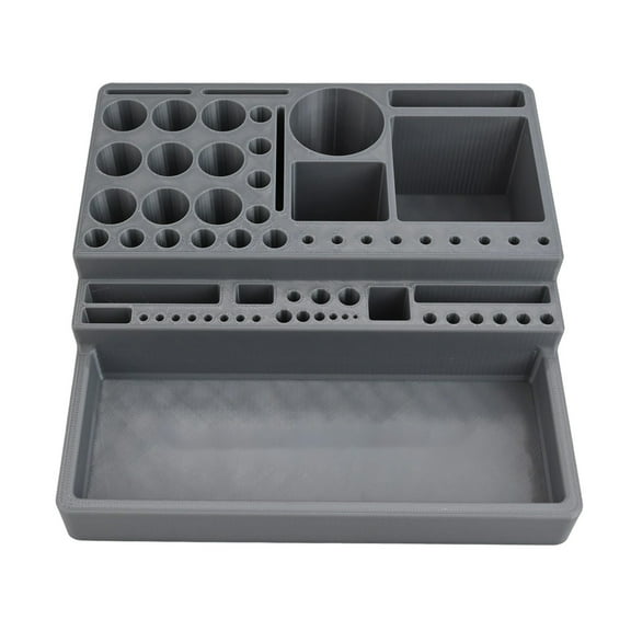 Rooha Fly Tying Materials Storage Desktop Storage Rack Compact Design Small And Lightweight Compact Fly Tying Tool Holder