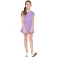 thumbnail image 3 of Honey Vanilla Girls' Dolma Romper with Pockets and Easy Removable Label Lavender Medium 8-9 Years, 3 of 3
