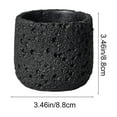 thumbnail image 3 of Concrete Space Texture Scented Candle Cup DIY Candle Empty Cup Diffuser Flameless Aroma Container Home Decor Gift Consummate Gift For Family Friend, 3 of 6