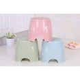 thumbnail image 3 of Mini Stool Step Stools Plastic Chair for Bedroom, Bathroom, Kitchen, Living Room, Office, Home, One Unit, Random Color, 3 of 7