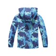 thumbnail image 3 of MGEOY Manteau Réversible pour Garçons et Filles, Léger, Imperméable, Doublé en Molleton, Imperméable pour Enfants (4-12), 3 of 9